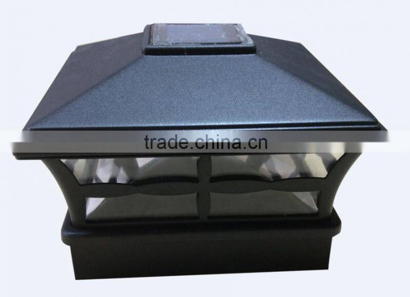 Garden Solar Fence Post Cap Light for Outdoor