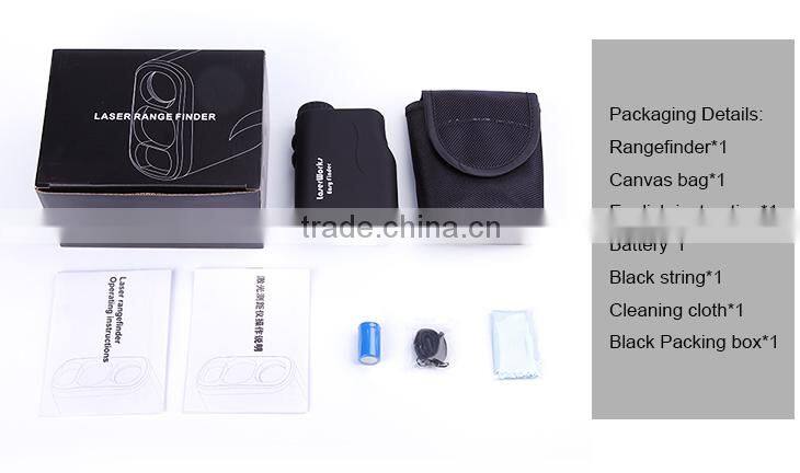 LE600PRO 600m Laser Rangefinders Manufacturers Monocular Telescope Hunting Rangefinder Golf Rangefinder Distance Speed Tester