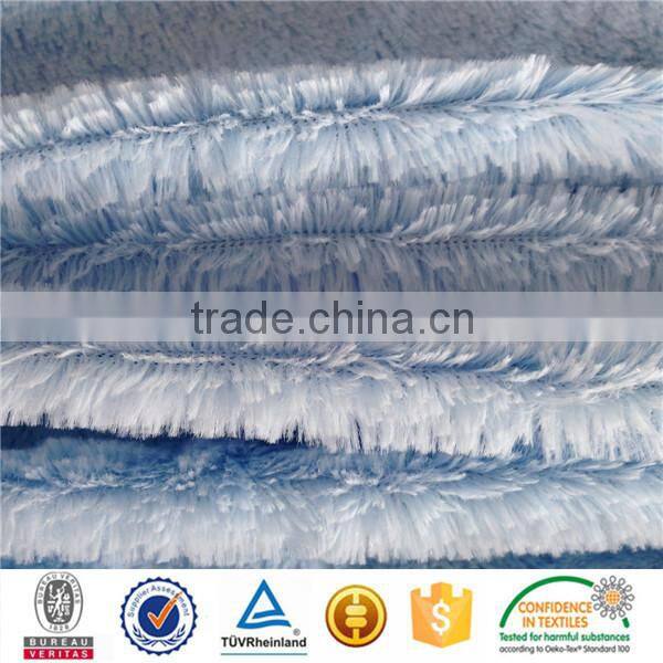 100%polyester carpet warp knit soft slip high-pile Plush Fabric For Making Soft Toys