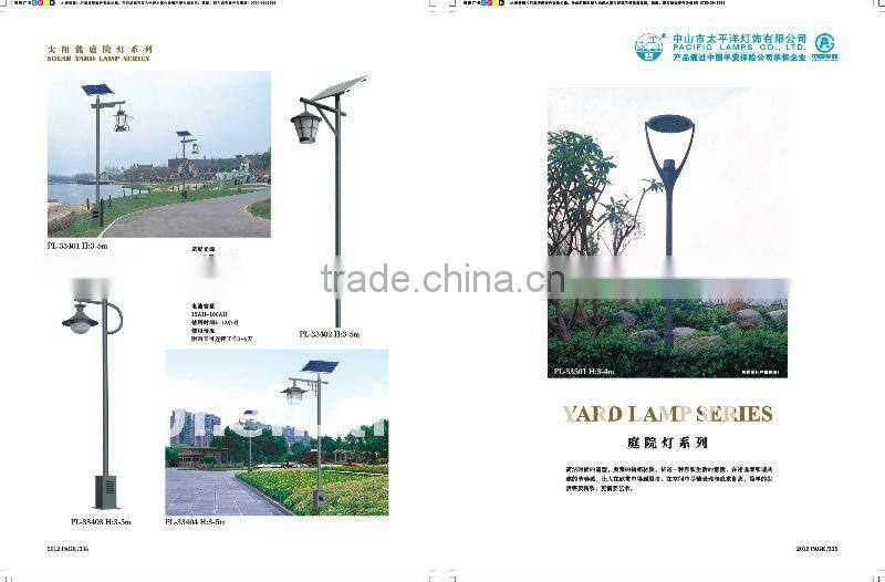 cast iron solar LED garden lights from China manufacturer (energy saving)