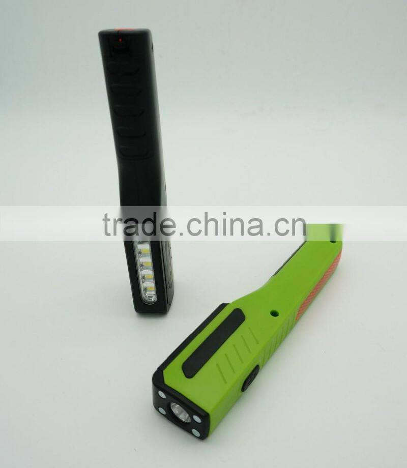 Led work light with clip,Pocket LED flashlight with clip and magnet