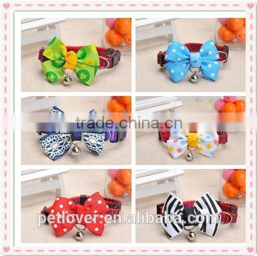 Colorful Adjustable Puppy Fashion Bowknot
