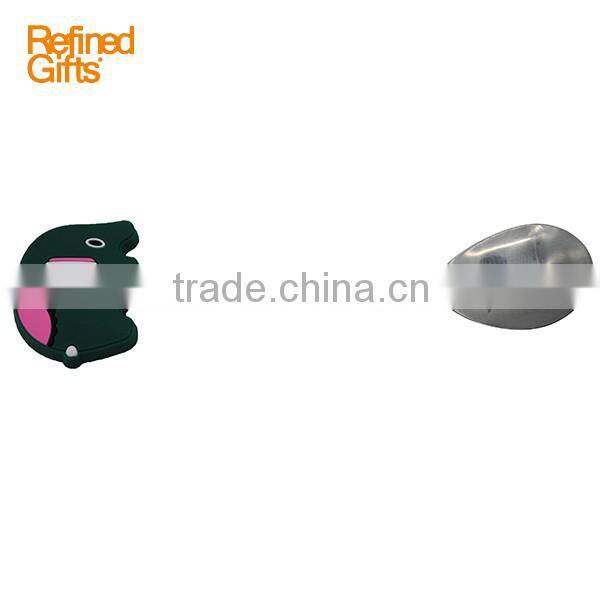 Whoelsale Cute PVC rubber creative CARTOON Spoon Accept Bespoke