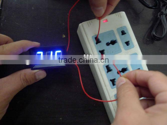 0.56" Digital ac Voltmeter Blue Panel 60-500V AC Voltage Meter