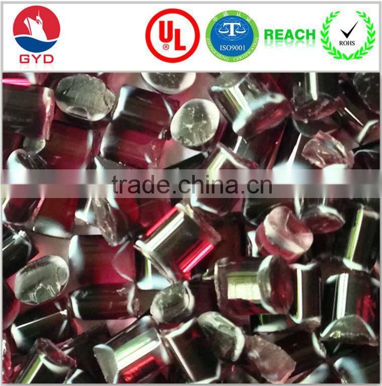 Low halogen Flame retardant Polycarbonate engineering plastic raw material / Transparent FR Polycarbonate raw materials prices