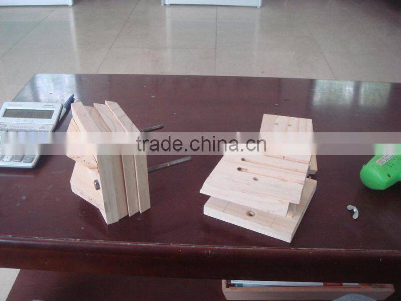 Disassembly wooden bee hive habitat