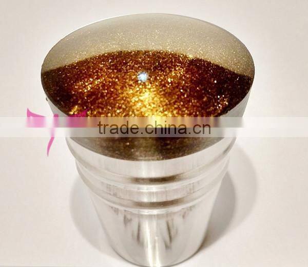 Black/green star design alloy nail art stamper,new nail stamper wholesale