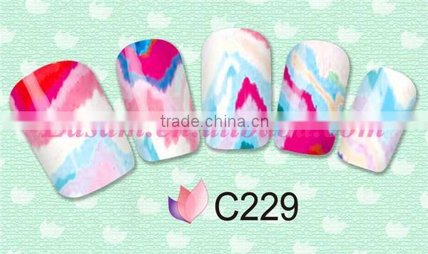 Water transfer nail art sticker Ble C series nail sticker