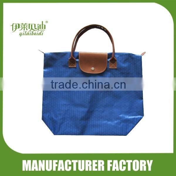 Folding shopping bags / nylon foldable shopping bags