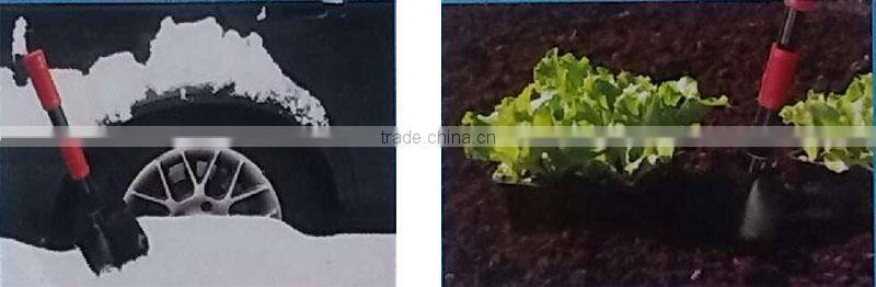 RBZ-03 Green Multi function 4 in1 Mini Portable Fold Dig Shovel Spade For Garden Outdoor