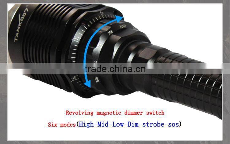 Super bright 1000 lumen outdoor searching/work LED flashlight torch