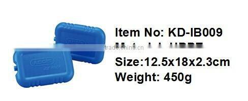 catering plastic freezer reusable gel ice box for cold transportation