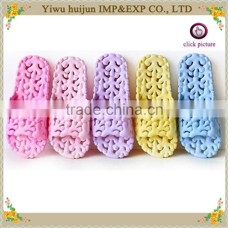 Fashion Comfortable Indoor EVA Women Indoor Flat Slipper Shoes