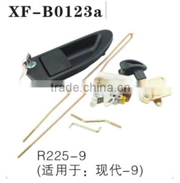 excavator parts R225-9 cab door lock
