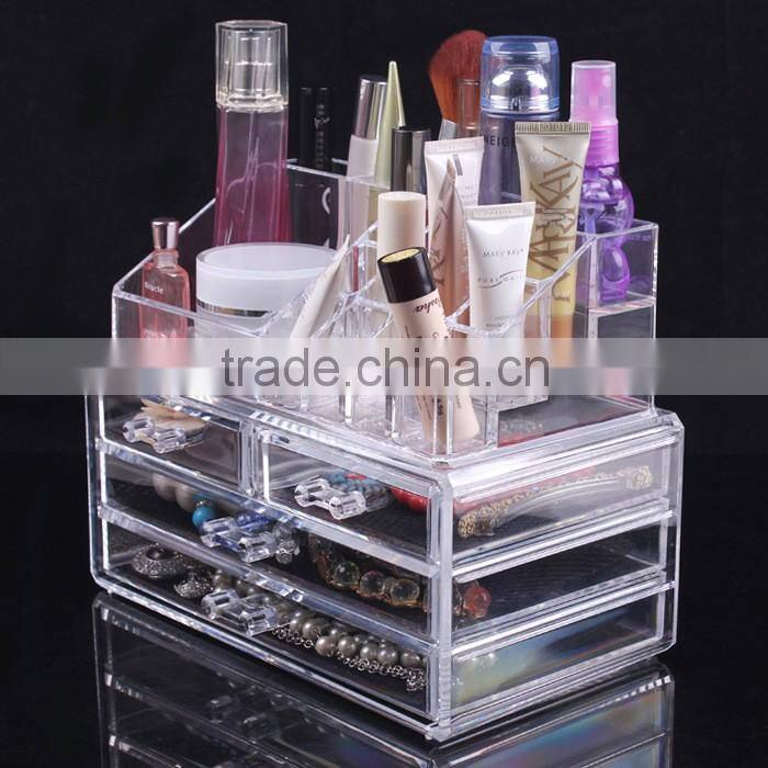 Hot sale Acrylic Makeup Storage Box, Jewelry & Cosmetic Storage Display Box