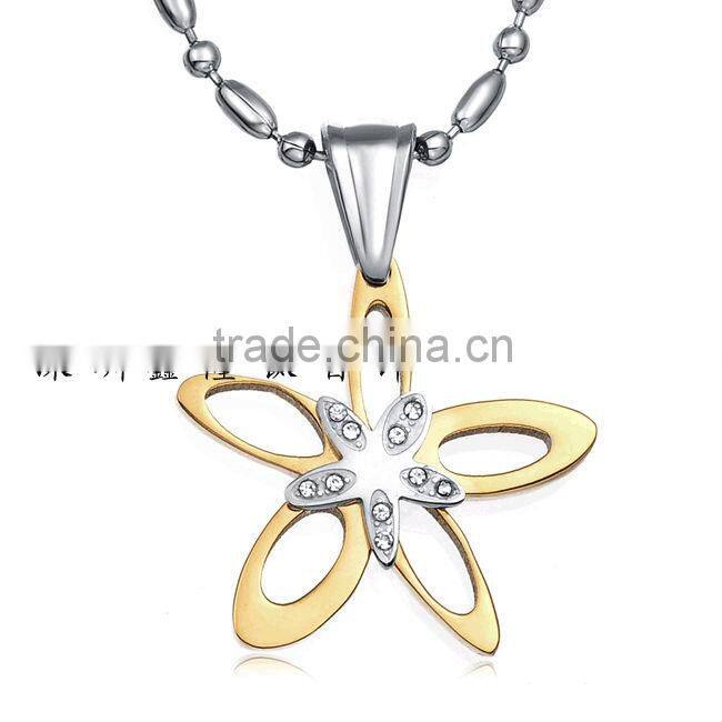 XLT-TC012 Butterfly Titanium druzy Pendant