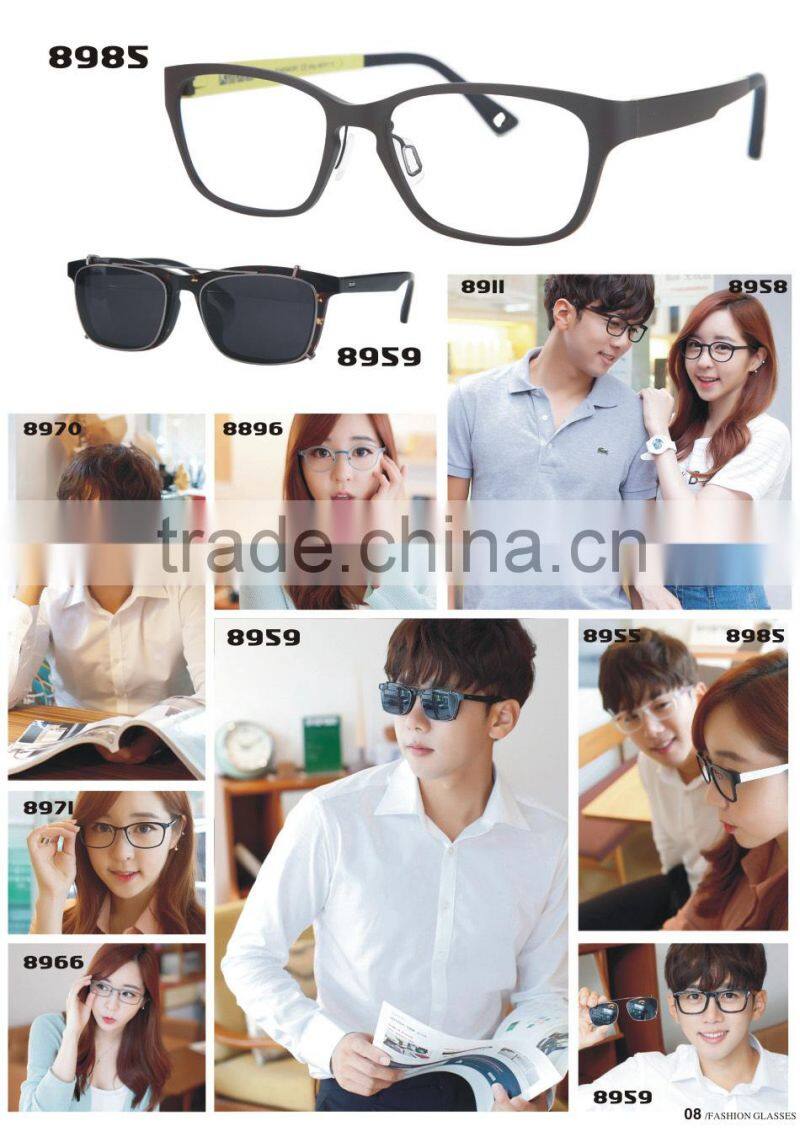 2015 Newest custom fashion TR90 optical frames reading glasses