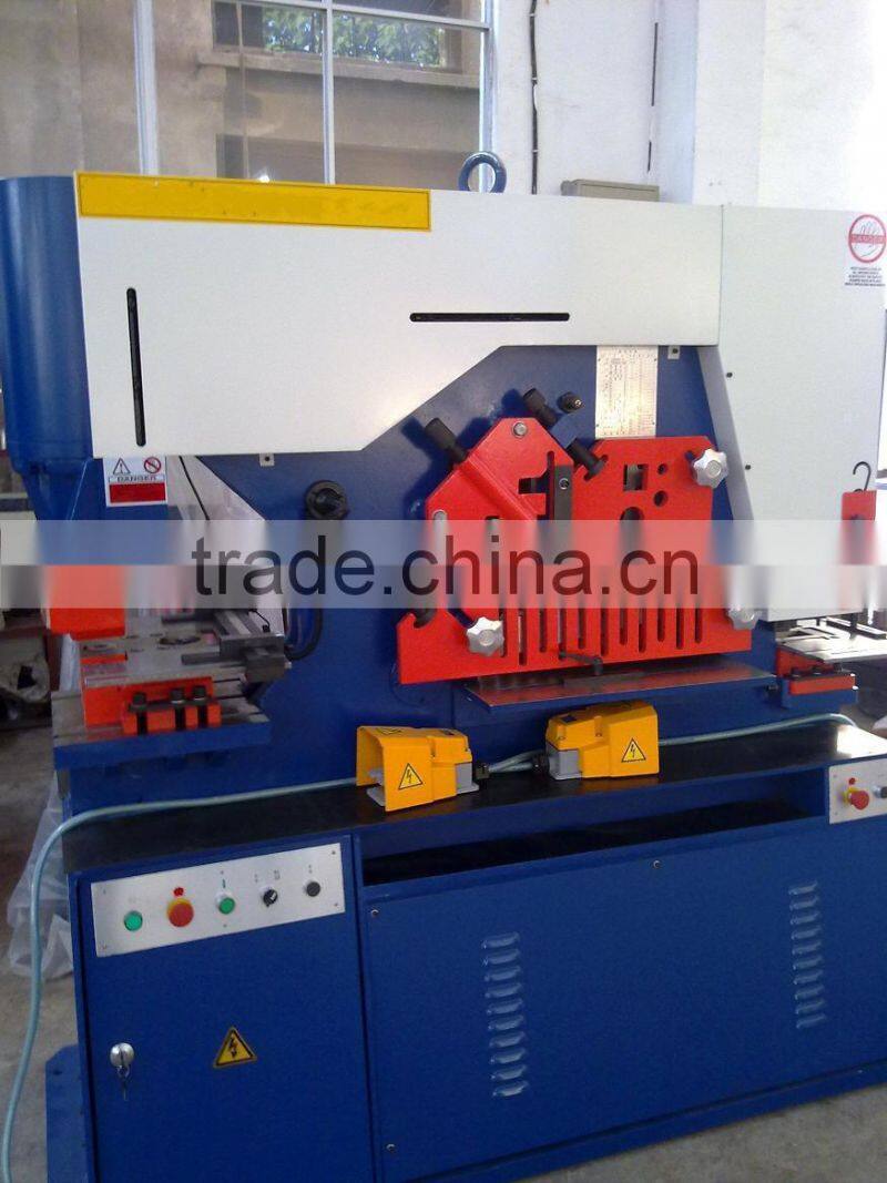 Hydraulic Iron Worker / iron worker machine / Punching & Shearing Machine