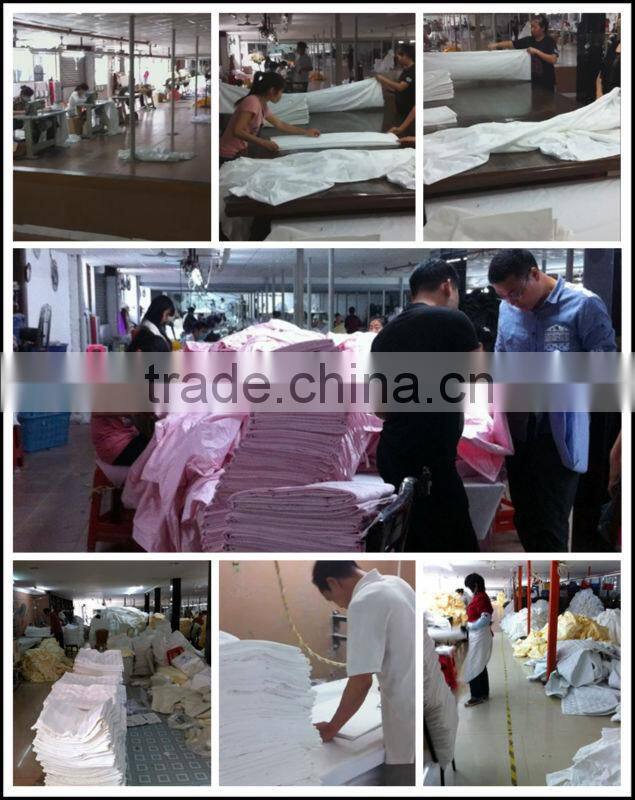 NANTONG MANUFACTURE HOTEL SATIN STITCH 100COTTON WHITE DUVET COVER