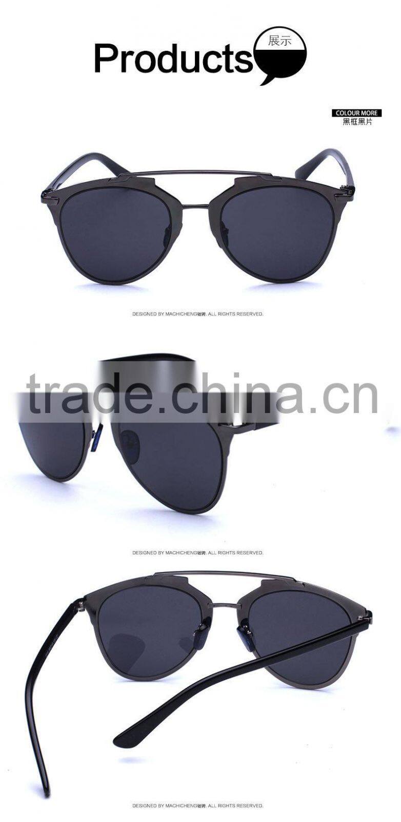 Latest personality fashion sunglasses, dazzle colour sun glasses for women