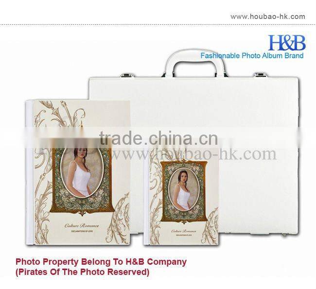 Hot Sale H&B 8*12 ,12*18 hardcover wedding photo album