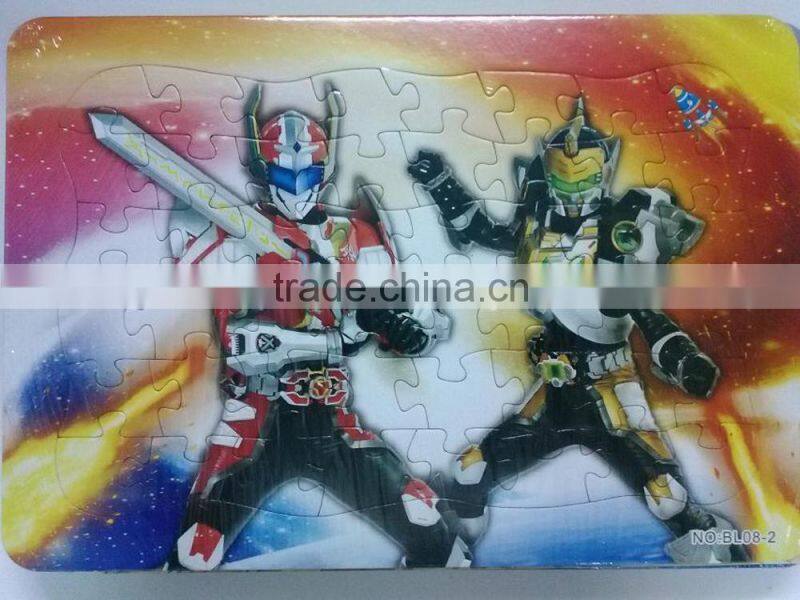 2016 hot sale eco-friendly high quality kids safety collection puzzle