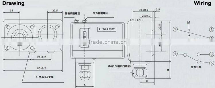water pump pressure switch