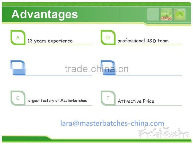 color masterbatch pigments for plastic coloring