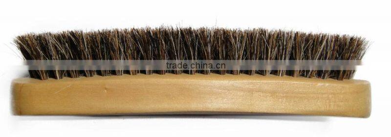 Promotional wooden horse hair brush