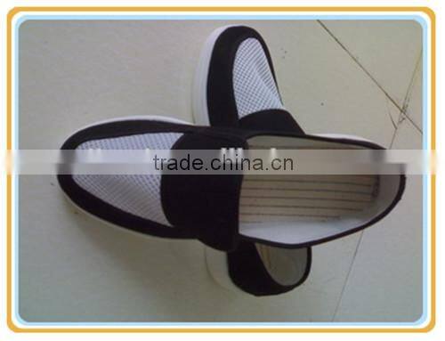 cheap price industrial breathable cleanroom mesh esd footwear