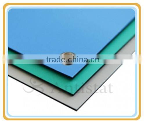 luse in cleanroom 2 layers rubber esd green mat floor mat