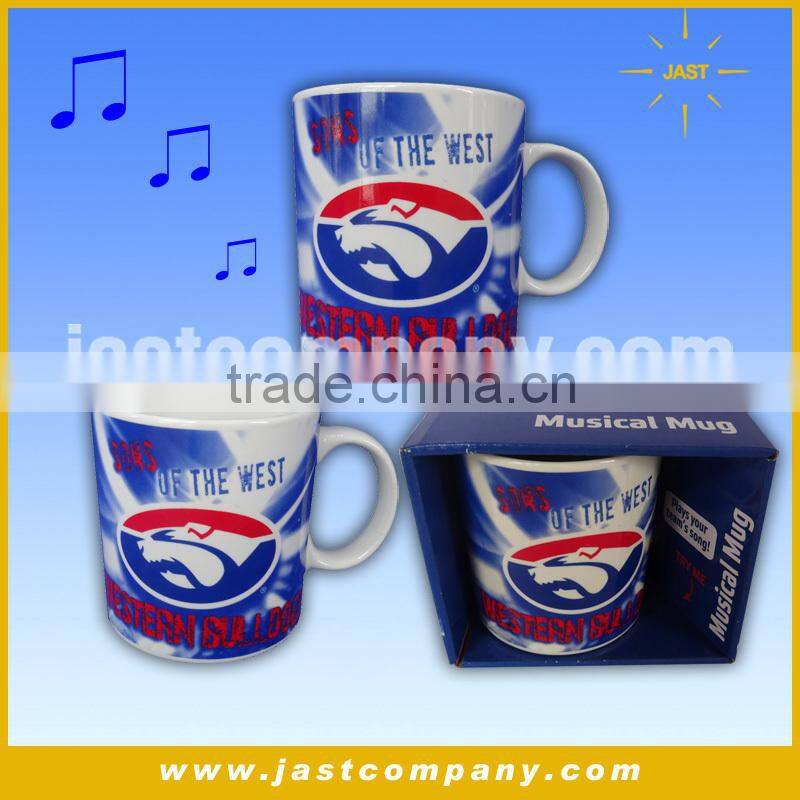 Wholesales Customized Printing Sublimation Music Mug