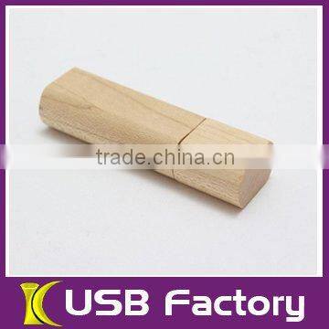 Cheap Wooden USB Flash Drive with Free Logo Print