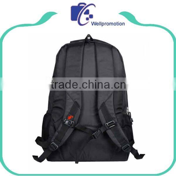 Wholesale customized polyester college bags backpacks / school bags backpack multifunctional