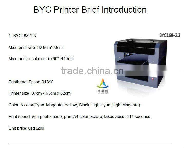 DTG Multifunction Flatbed Printer--Online Selling A3 Size8 Colors Economical Flatbed Cheap T-Shirt Printer Direct To Garment