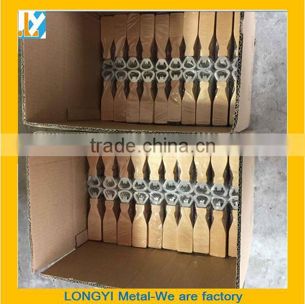 Design your own bottle opener, wooden handle bottle opener with free mold cost, high quality bottle opener