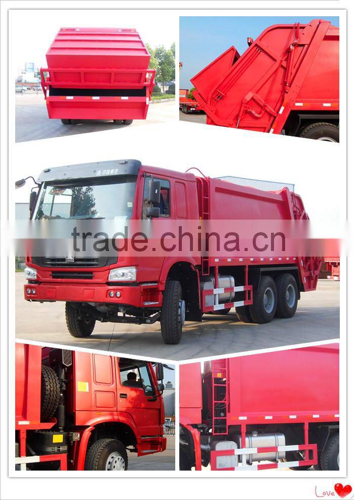 2015 new sinotruck 20ton compactor garbage truck hot sale used garbage trucks factory direct sale garbage truck for sale