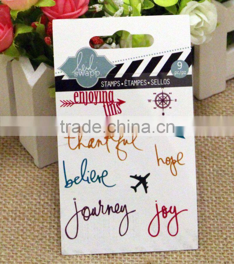 Clear stamp Promotin Gift