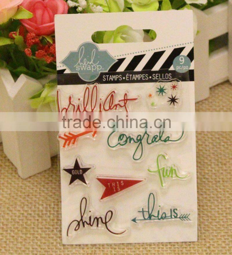 Clear stamp Promotin Gift