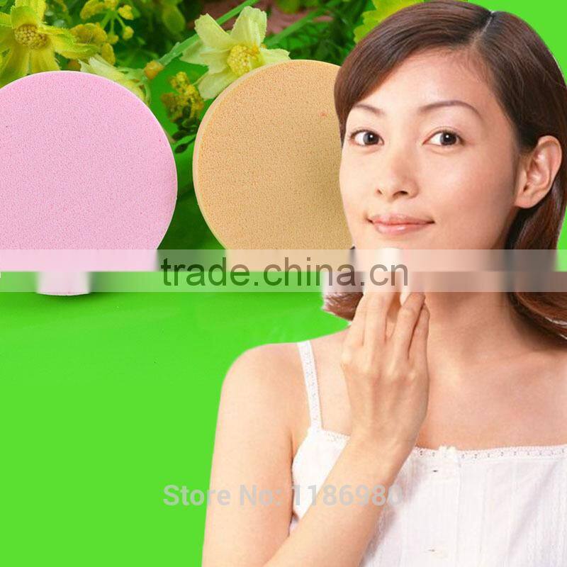 Round Makeup Sponge Puff Soft Cleaning Smooth Face Make Up Foundation Blender