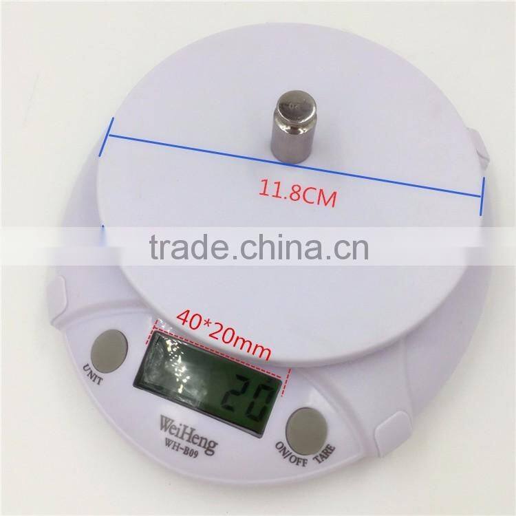 Hot sale electronic digital food kitchen weighing scale 7kg