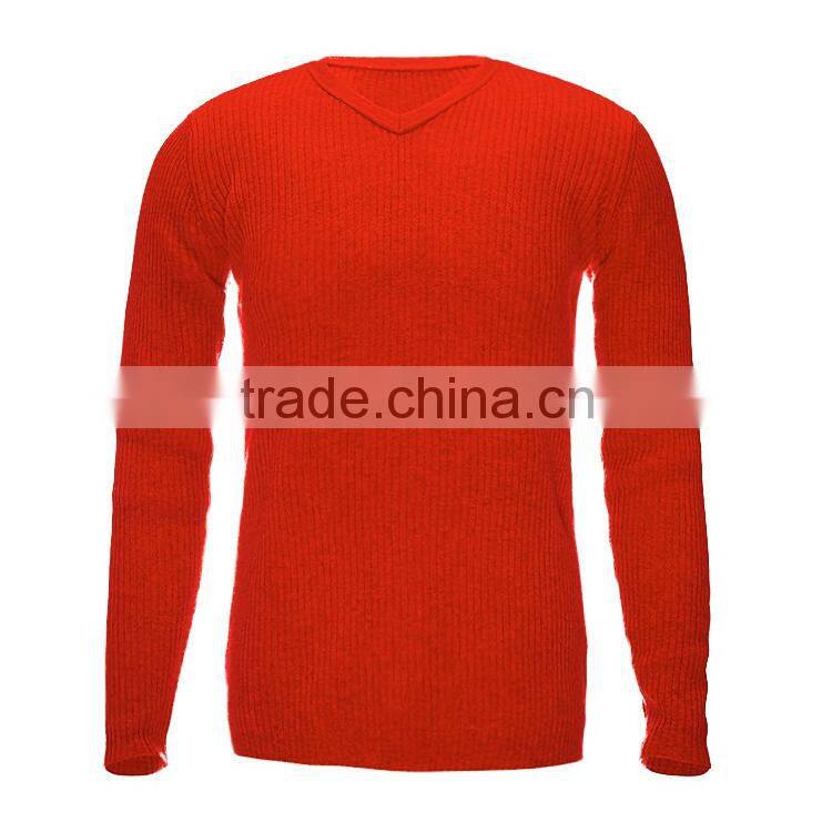 Classical Mens V-Neck Cashmere Sweater Wholesale