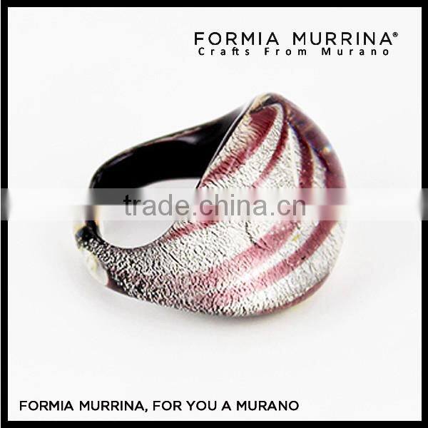 Rings for woman and men murano art craft