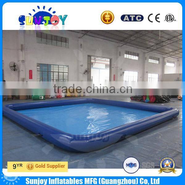 2016 Hot selling customized size circular inflatable swimming pool