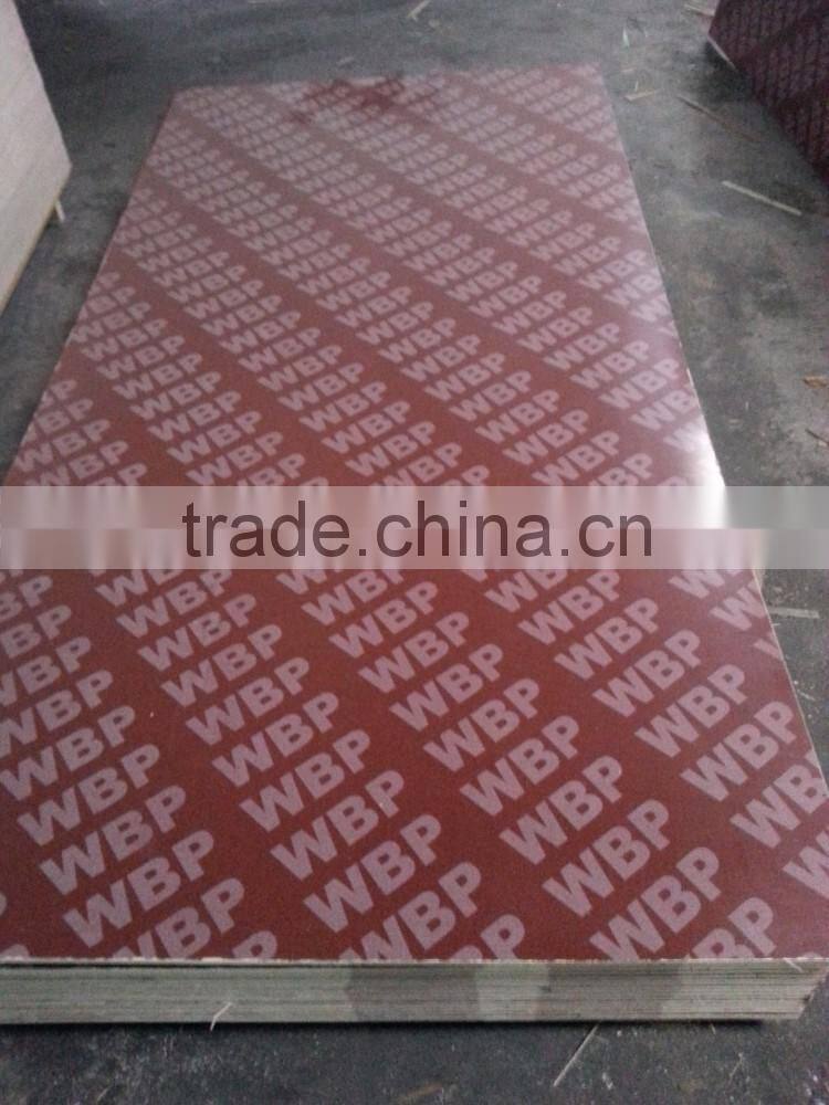 18mm concrete formwork plywood