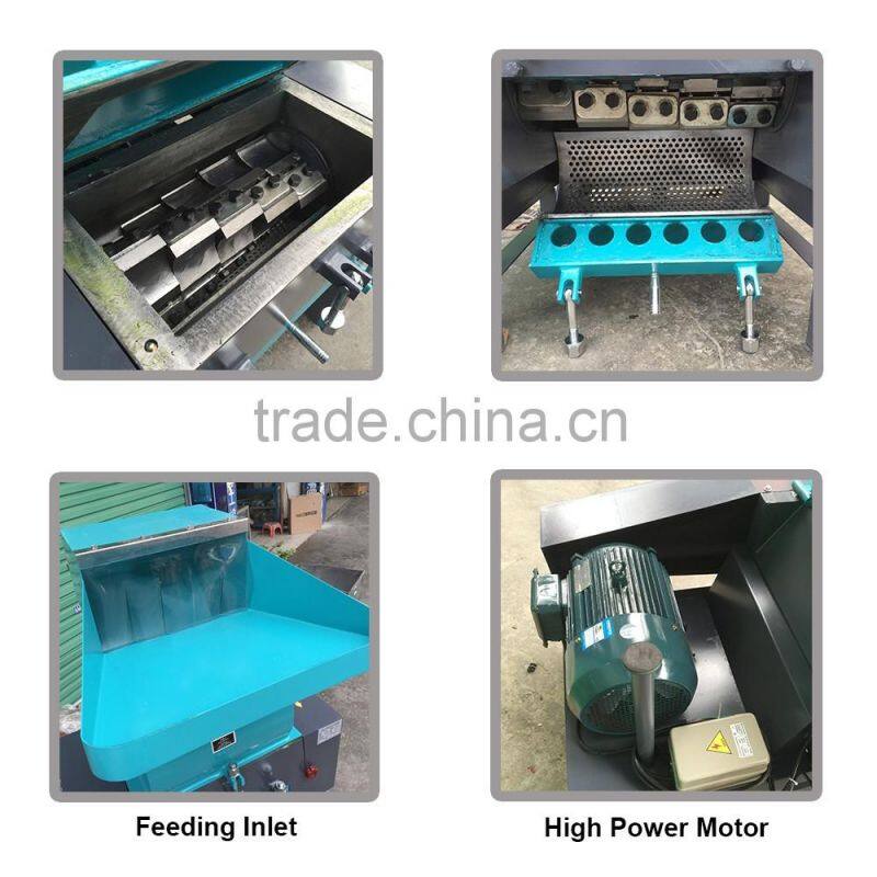 Zillion 15HP Great quality waste plastic crusher/plastic crushing machine blade sharpening machine recycling break roller mill