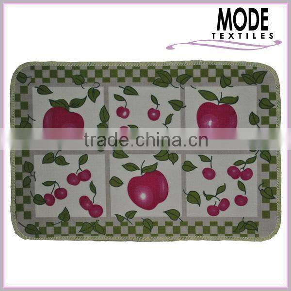 fruit design printed door mat with cheap price