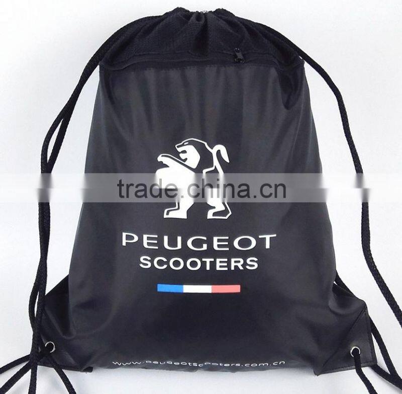 Reusable Printed Drawstring Backpacks Custom Drawstring Pouch