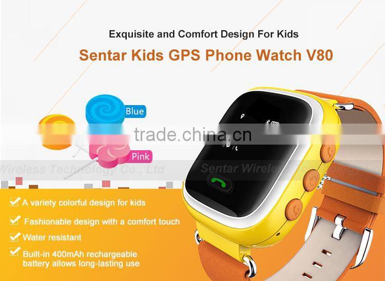 Mini GPS tracking watch for kids anti-lost watch for Muslim Adult outdoor