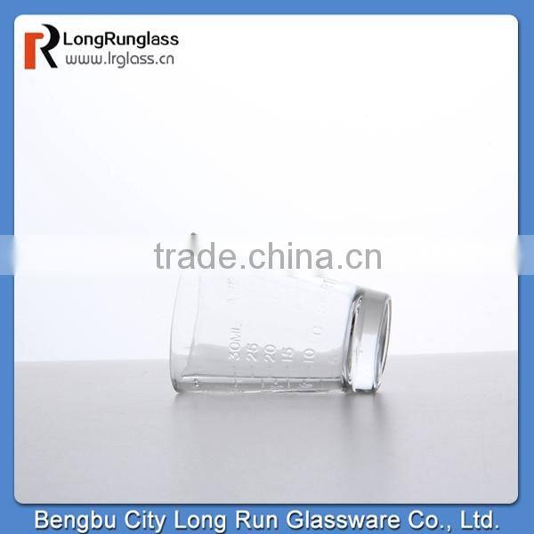 Longrun sublimation wine decanter with measuring scale